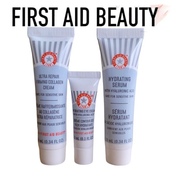 First Aid Beauty Moisturizing Trio, Travel Size Set - Picture 1 of 3
